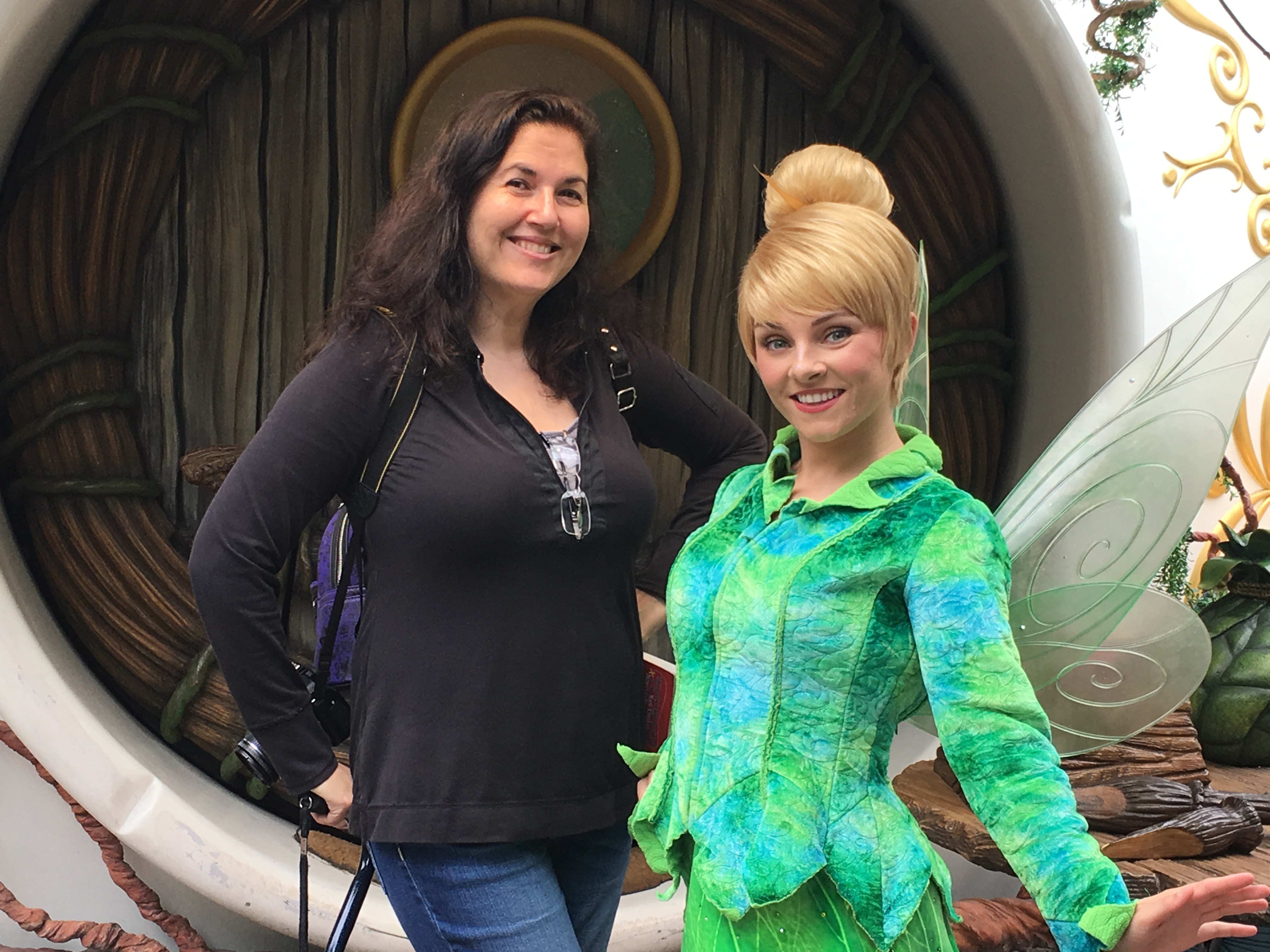 Catherine with Tinkerbell